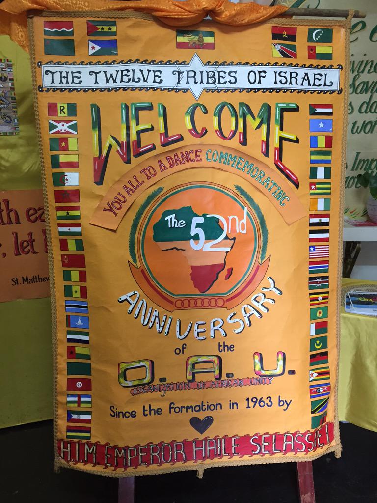 ZahraAlijah's tweet photo. The Twelve Tribes of Israel HQ #MossSide is celebrating 52 yrs of the Organisation of African Unity today http://t.co/PoXLiFVXQp