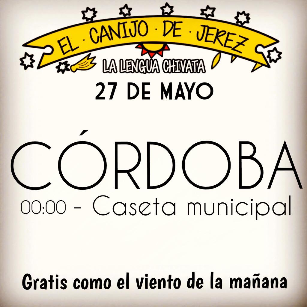 ElCanijodeJerez's tweet image. ¿Tenéis algún plan mejor para este Miércoles 27 de Mayo? @Volcanmusica @FlamencoFusionP @canalfiesta @lovemusikweb