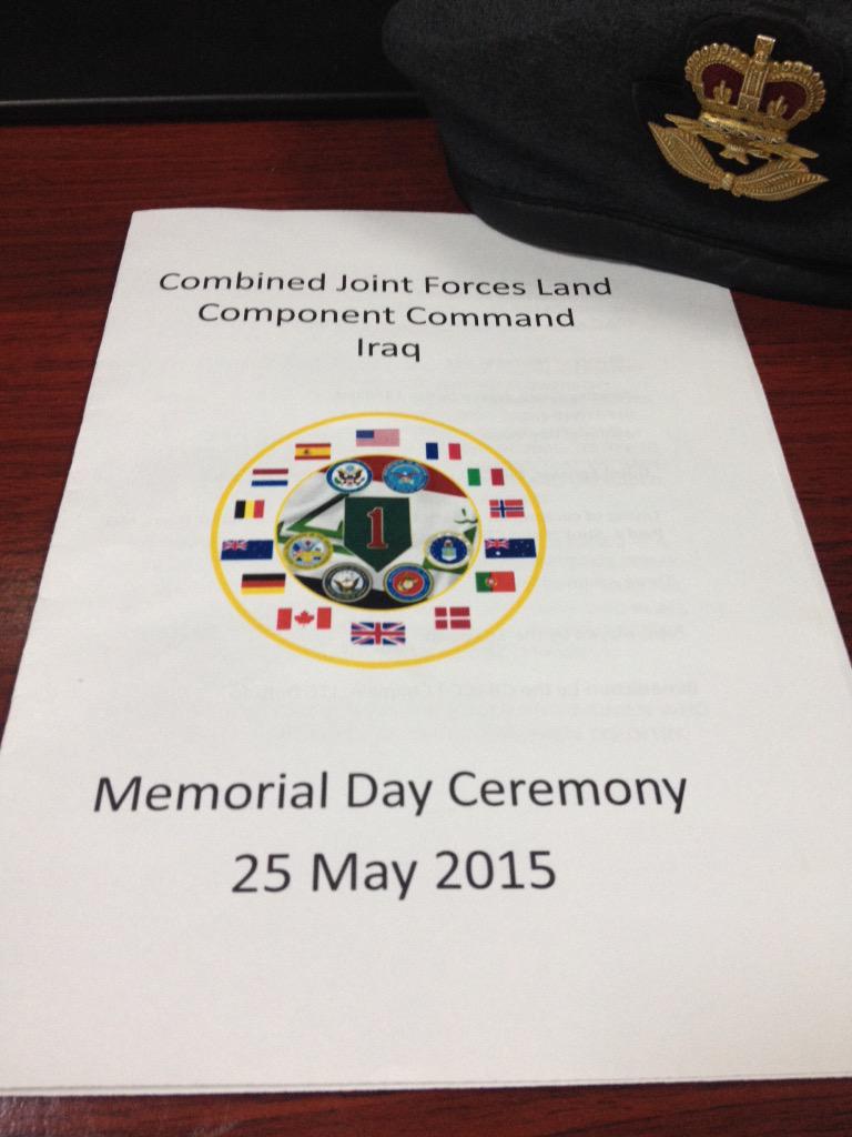 Helen_E_Percy's tweet photo. #MemorialDayWeekend not being forgotten on ops. http://t.co/uo2X9lgrp5