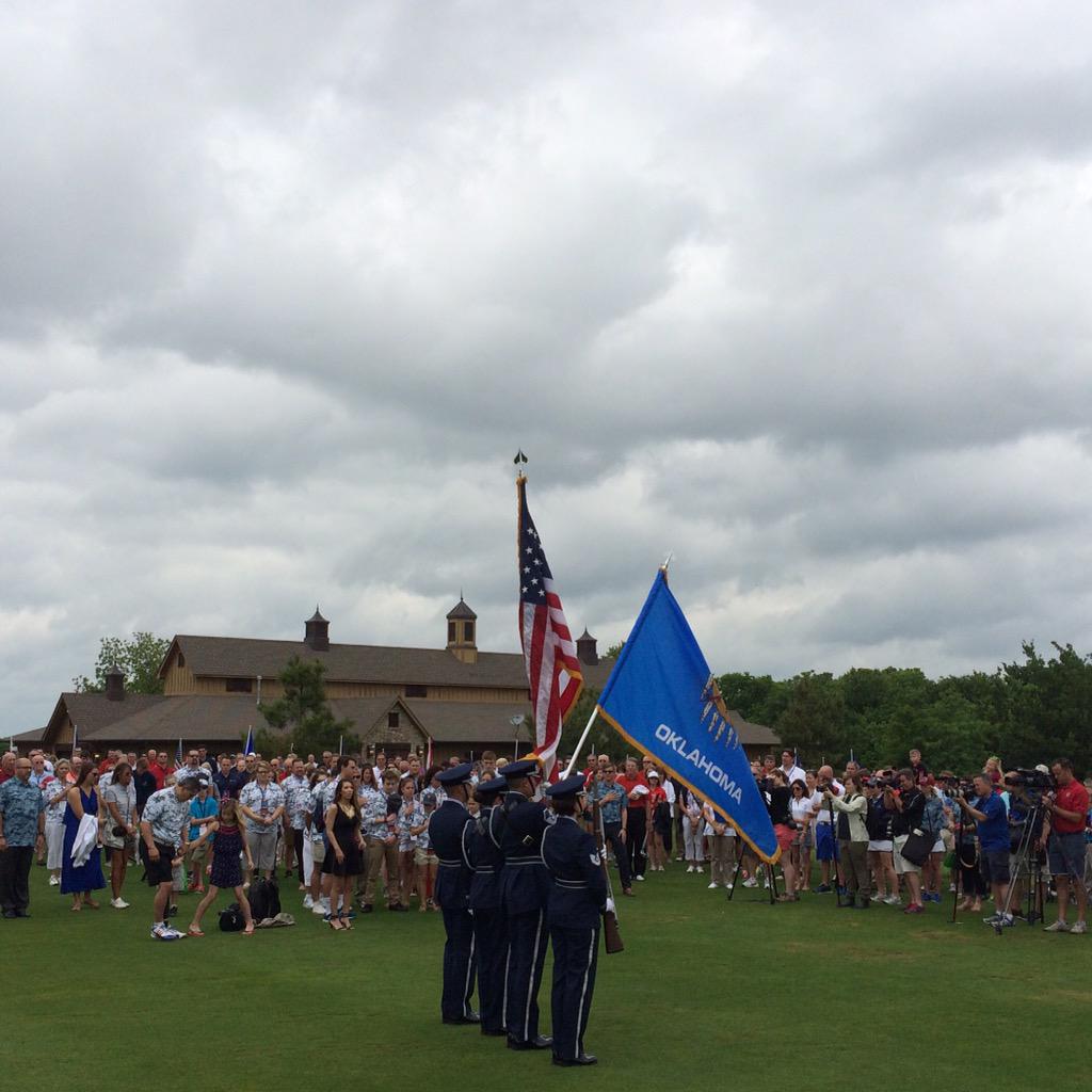 Honoring the fallen at the 2015 Patriot Cup Invitational.