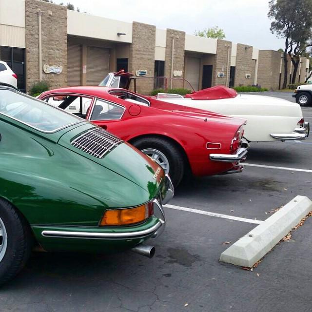 OnlyCarrera's tweet photo. Rear view #porsche911 #ferraridino #mercedesbenz220se #mercedesbenz #mbusa #mbclassiccenter #porsche #porschecenter… http://t.co/9j9Gdgd8jv