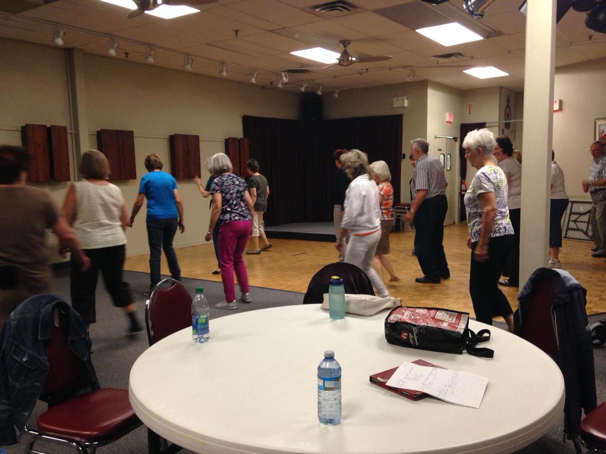 Taking Free Line Dancing classes at the Barrhaven Legion !