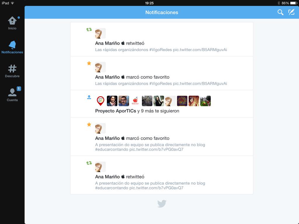 aulatres3's tweet photo. #VigoRedes Nuestras primeras notificaciones http://t.co/GhLrR97JKH