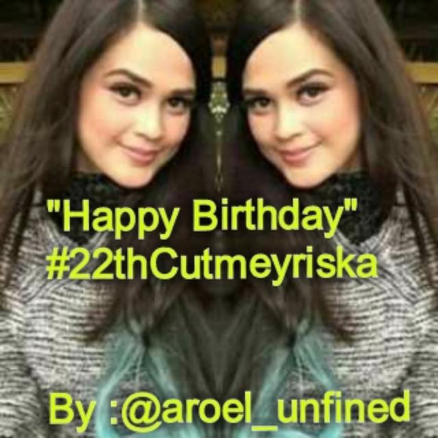 Aroelthedarknes's tweet photo. Happy birthday my princess..., wish u aLL the best .. luv u ^_^ ♥ #22thCutmeyriska @mabeschicovers http://t.co/Qr2R6CQiPl