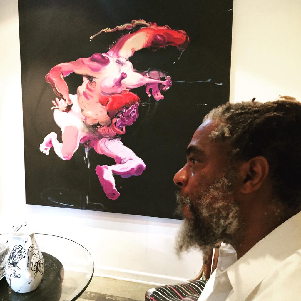 MipacArt's tweet photo. #tomasesson #cubanartist #contemporaryart #studio #miami2015 #aliciagorbato #juliogallo #dreamteam #stevewatson http://t.co/KeFGUW9WCB