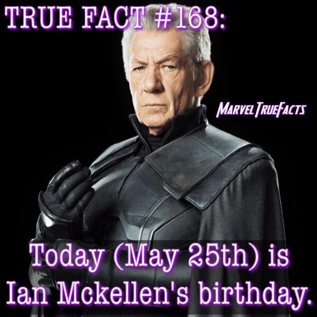 Happy Birthday Ian Mckellen!   