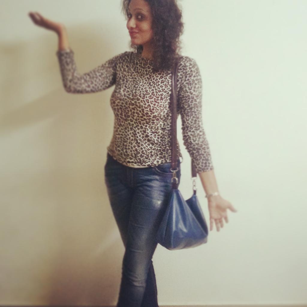 parvathi86's tweet photo. Animal Print ! http://t.co/HvodkV9uTI