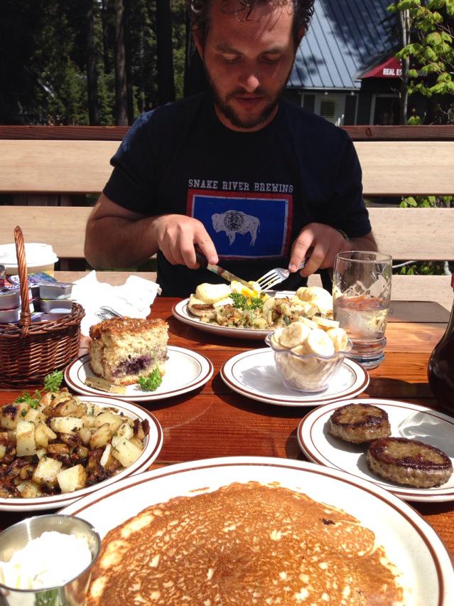 DanMar85's tweet photo. Idk do you think we ordered enough? #firesigncafe #laketahoe #danseatwest http://t.co/ZehJXVgFUd