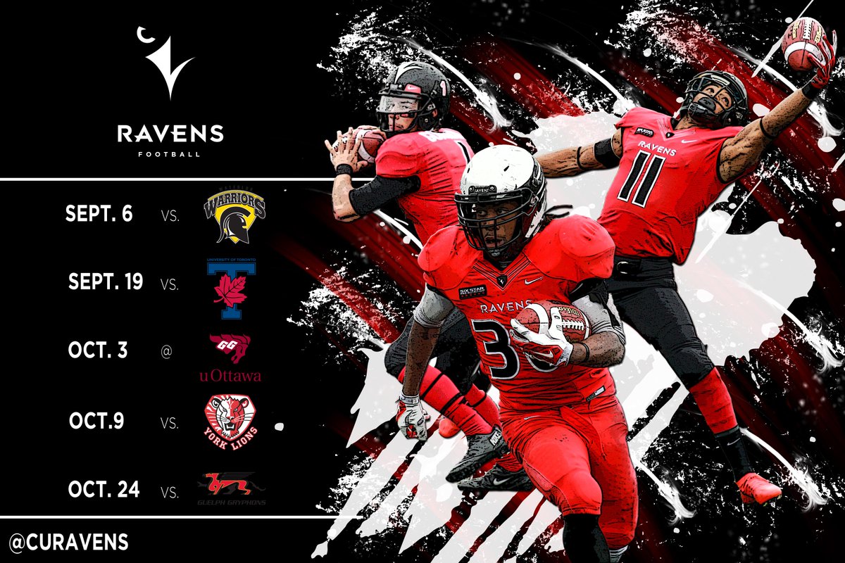 CURavens's tweet photo. A closer look at this year's @Football_Ravens Home Schedule- including the Oct.3 Panda Game #GoRavens #IAMARAVEN http://t.co/it4DLYlaqK