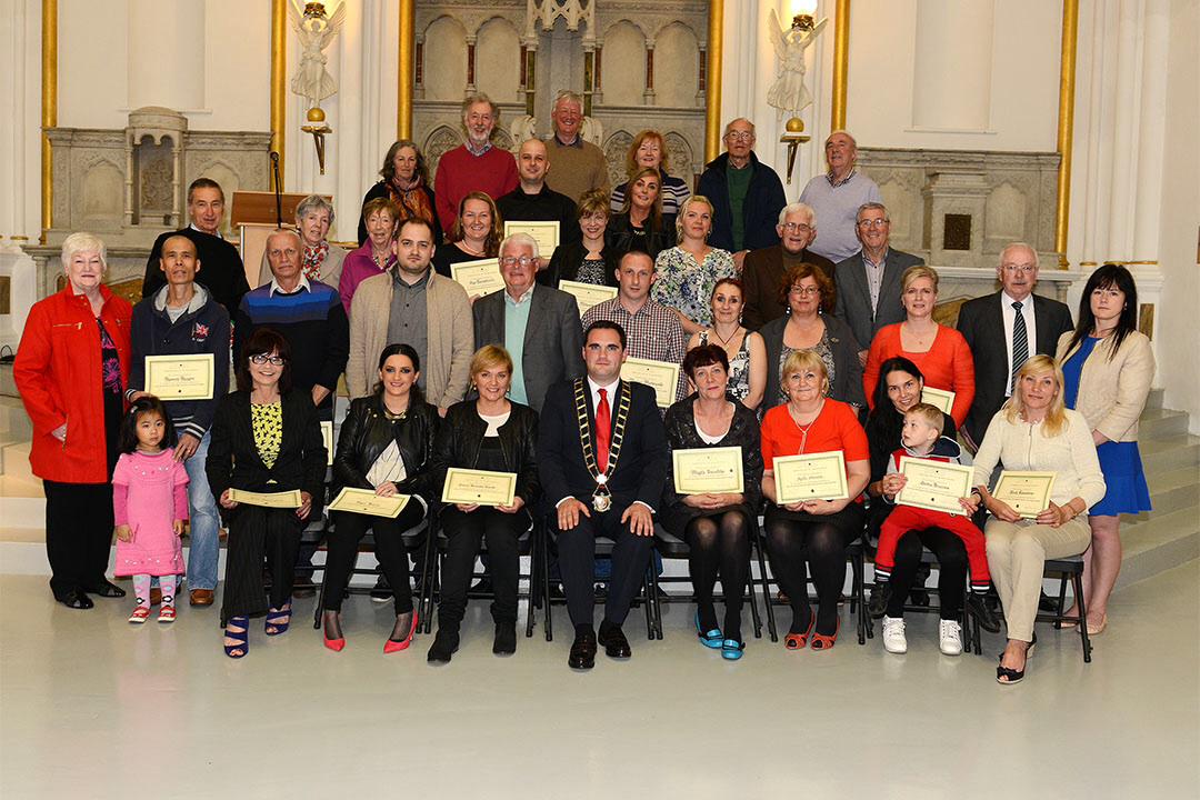 ClrKevinCallan's tweet photo. Great Conversational English Language Awards ceremony in @Highlanes this eve. Delighted to attend as Mayor. http://t.co/0d2uTzA1zH