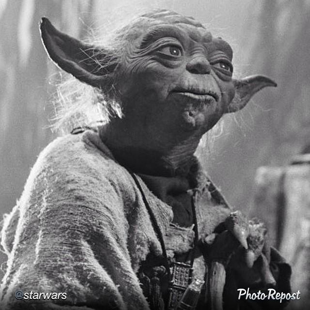 By \"Happy birthday to the legendary voice artist & puppeteer who brought Master Yoda to life, Frank Oz! 