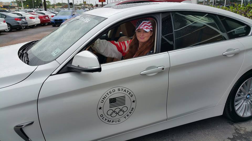 heewoman's tweet photo. Enjoying #memorialdayweekend after test driving #cardenasbmw cars in #harlingen texas ! #driveforteamusa #bmwusa http://t.co/9mXhfukVCL