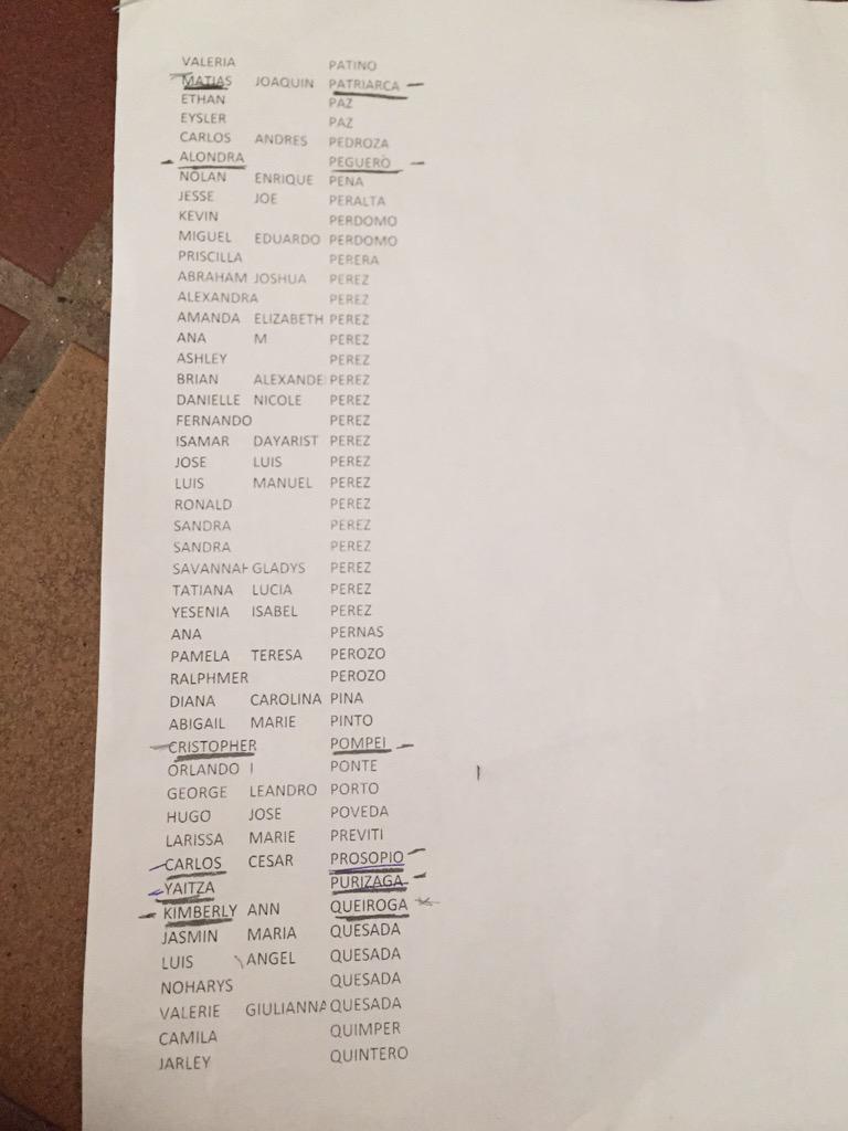 fvshclassof2015's tweet photo. PLS COME TOMORROW AFTERSCHOOL ESPECIALLY IF UR NAME IS UNDERLINED/CIRCLED. We want to get ur names right! http://t.co/qPKYRrTu7t
