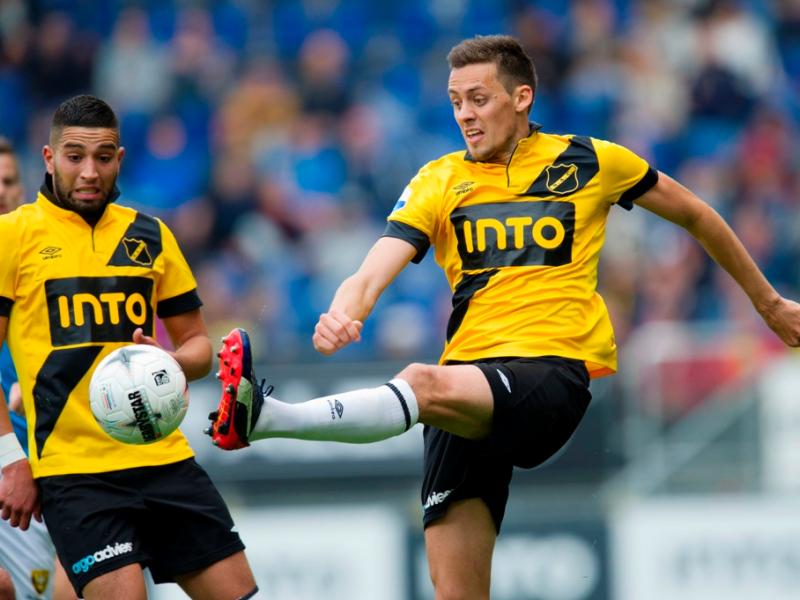 Uros Matic during the NAC vs. VVV game