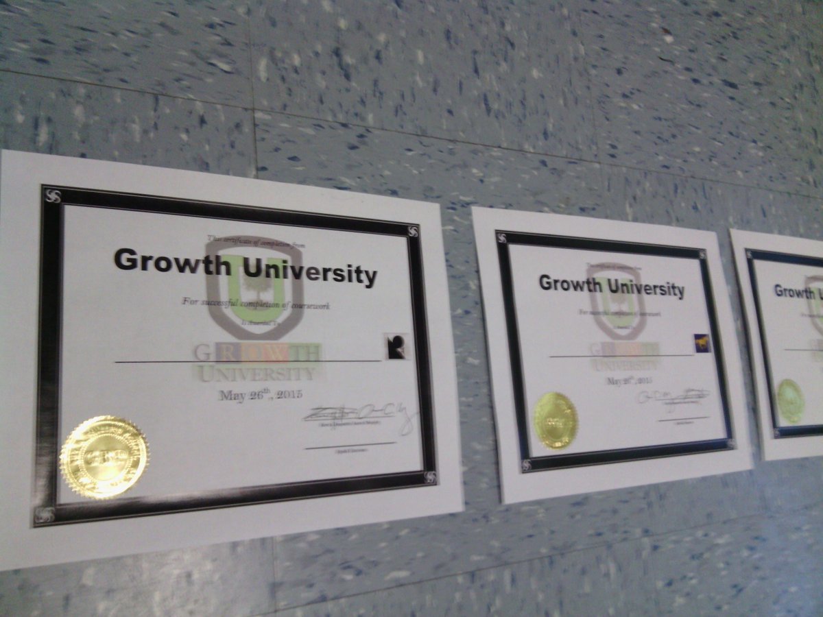 Have YOU completed Growth University? #growthmindset
