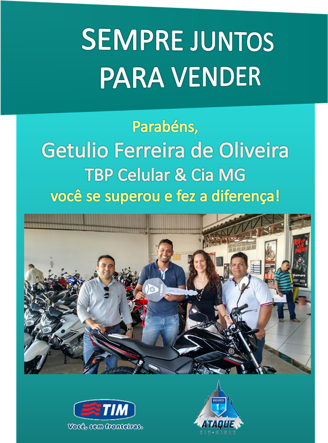 ritaborges77's tweet photo. Parabéns, Getulio Pereira de Oliveira (TBP Celular &amp; Cia MG)! Você fez a diferença!! http://t.co/BS04mt7b0n