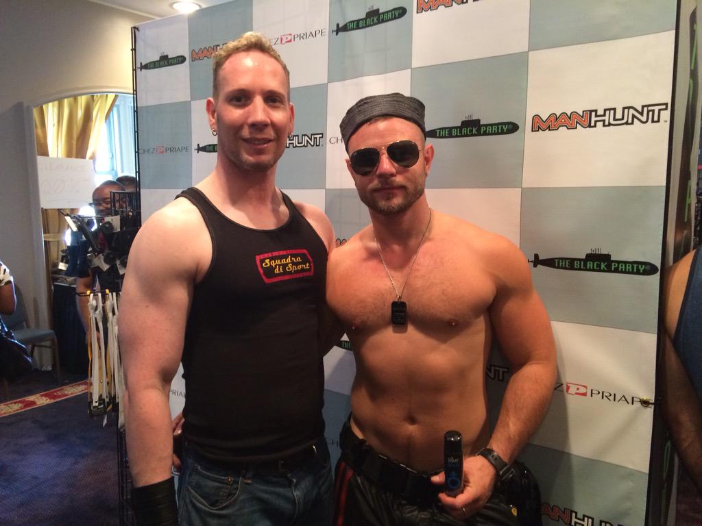 PupRush's tweet photo. Free @pjurusa lube in @PriapeStores booth (Lincoln Room) w/ @NickSterlingNYC #IML2015 http://t.co/kbD6jR8oSD