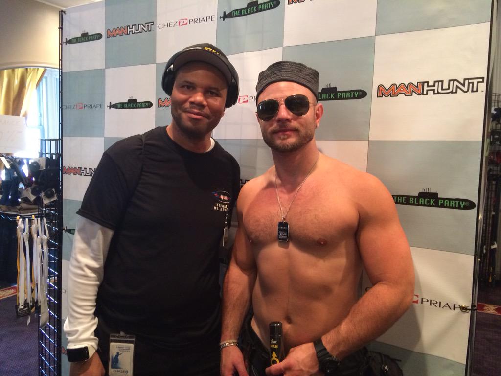 PupRush's tweet photo. Free @pjurusa lube in @PriapeStores booth (Lincoln Room) w/ @NickSterlingNYC #IML2015 http://t.co/mvlnPngnGP