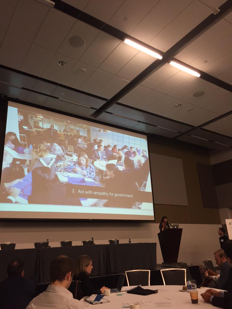 olivia_dorey_ns's tweet photo. At @ItMattersCanada, we too ask the people of #Canada to act with empathy for government, @PantheaLee. #CODS15 http://t.co/Ss6v9KpYUe