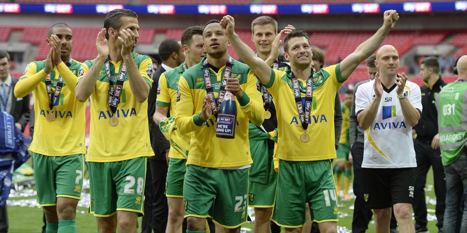 NorwichCityID's tweet photo. RT "@NorwichCityFC: Waking up to the @premierleague! #OurFinalStep #NCFC http://t.co/4Kq8WKF2Or"