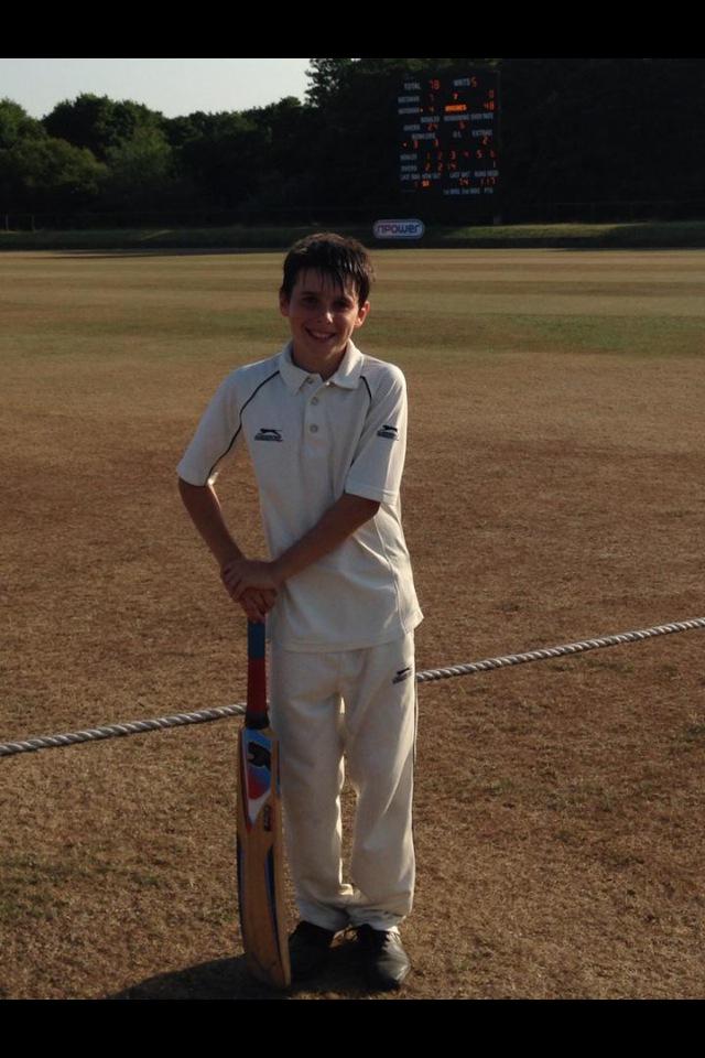 Cracking win for U'13's vs shanklin in the cup! Win by 8 wickets.

Ryan Hughes mom 2 stumpings and the winning runs!