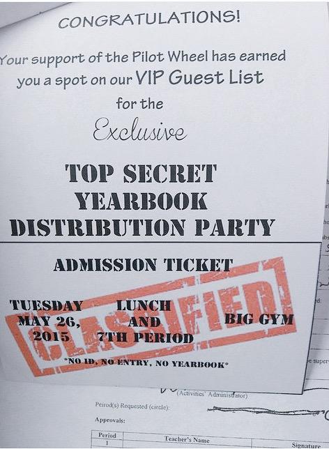 bhspilotwheel15's tweet photo. Don't forget Pilots!!! Tomorrow is Our TOP SECRET YEARBOOK DISTRIBUTION PARTY! http://t.co/joo1DPQcsb