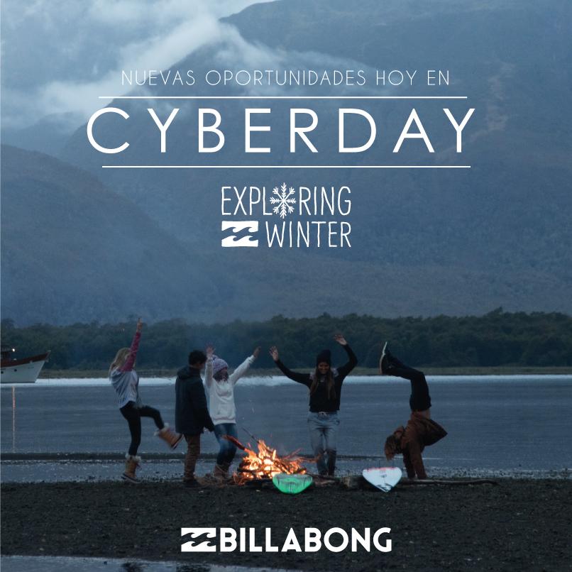 BillabongChile's tweet photo. Aprovecha las oportunidades que tenemos hoy en este #Cyberday. #ExploringWinter.
Acá: http://t.co/q0wooSPsoT http://t.co/ZBNQ99h8ty