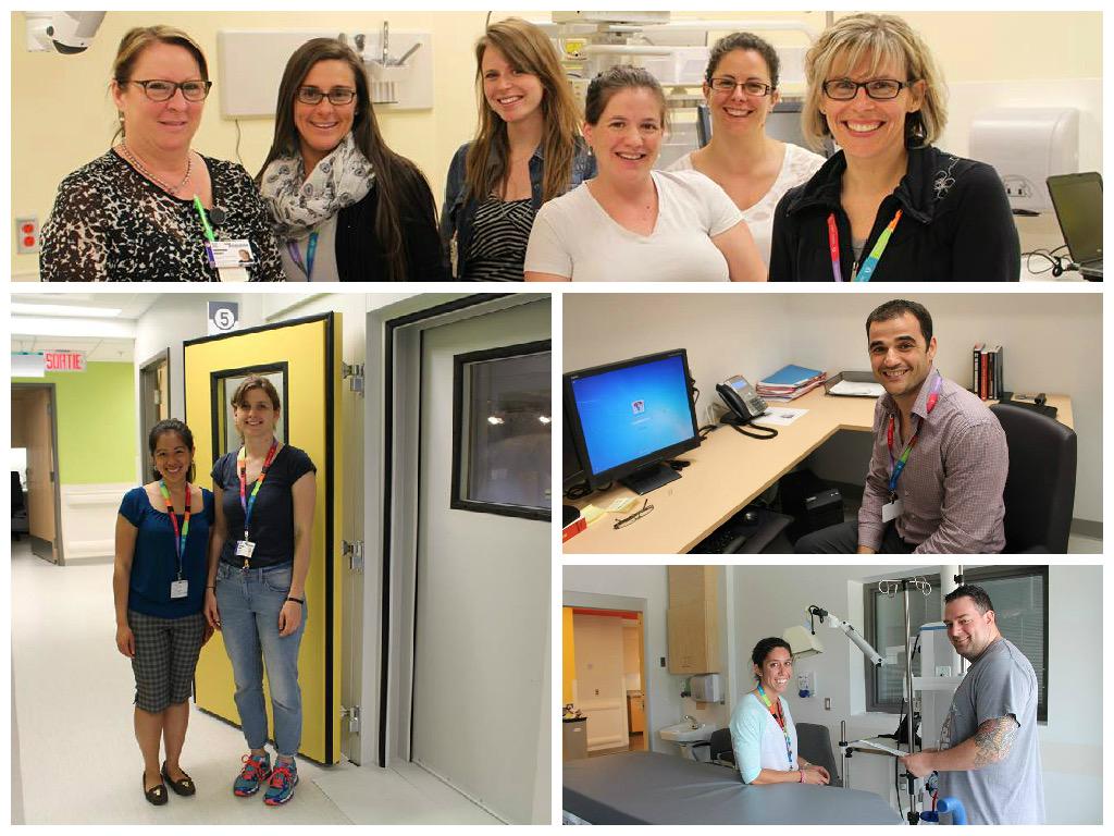 fondChildren's tweet photo. Just a regular day for our staff members, but in a brand new hospital! #MUHC2015 http://t.co/Uj33Jnnv8E