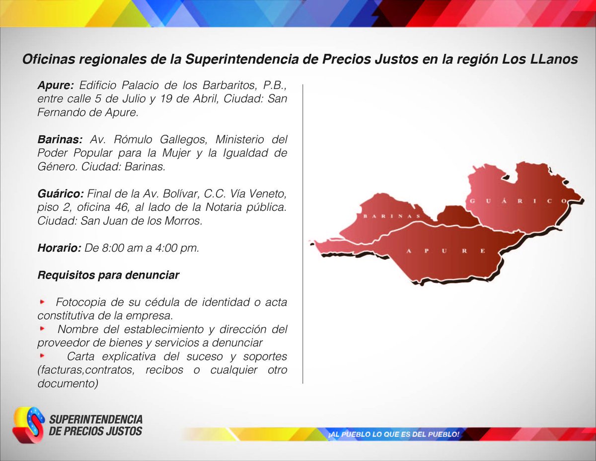 sundde_ve's tweet photo. Oficinas regionales de la #Sundde en la región Los Llanos http://t.co/1Nz08OHP7h