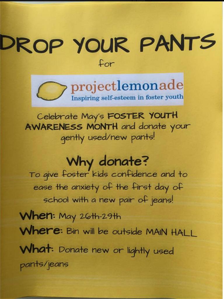 lucymcalgebra's tweet photo. Attention all Lincoln students: project lemonade fundraiser this week, please donate!! http://t.co/bjalDYuwvu