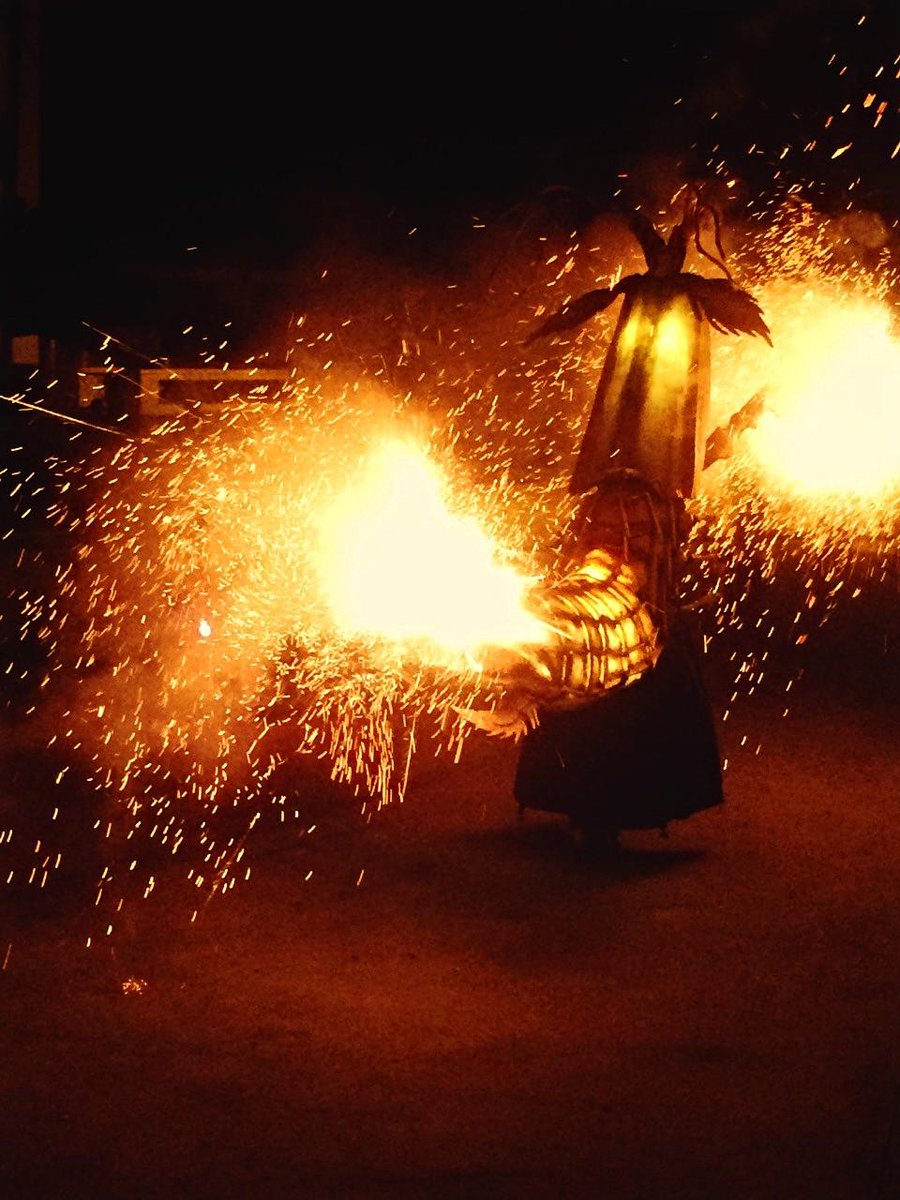 FOC!! #galera #cagarrieres2015 #correfoc #diables #bèstia