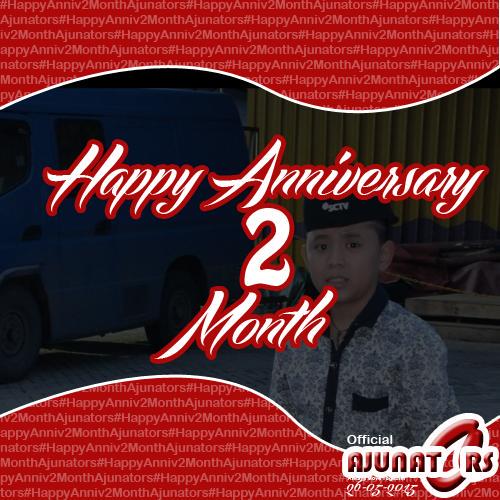 #HappyAnniv2MonthAjunators 😊