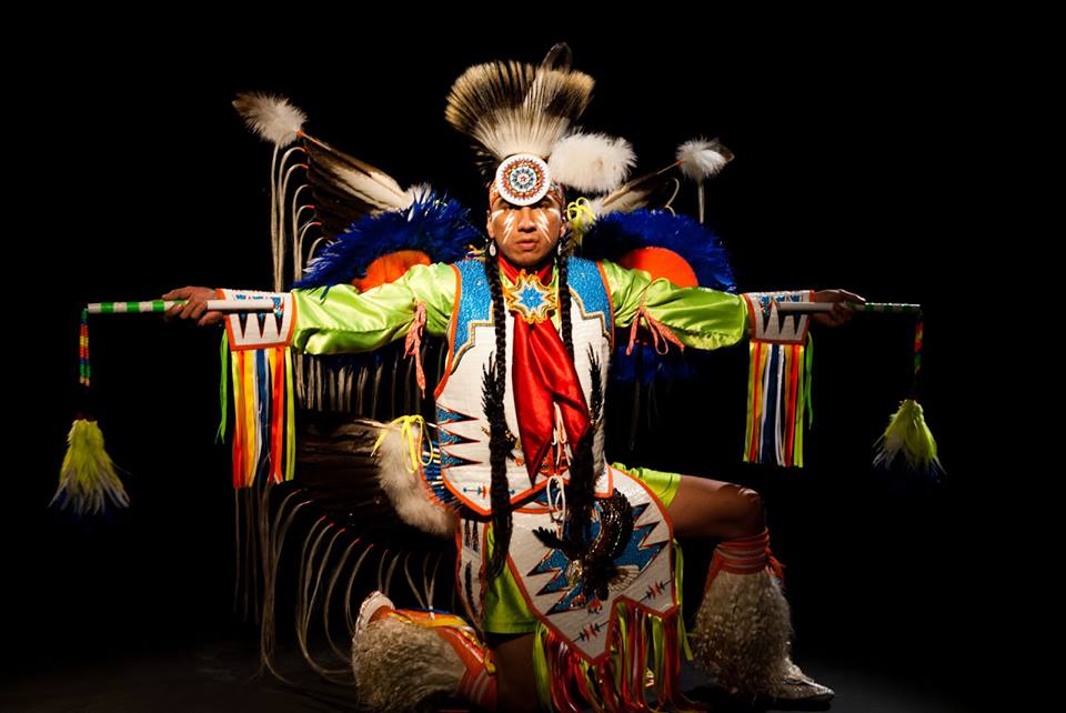 nativepedia's tweet photo. The men’s fancy dance is one of the most exuberant styles. http://t.co/6jI6dK8lq7 #NativeDances #PowWow http://t.co/eipj6NQkHZ