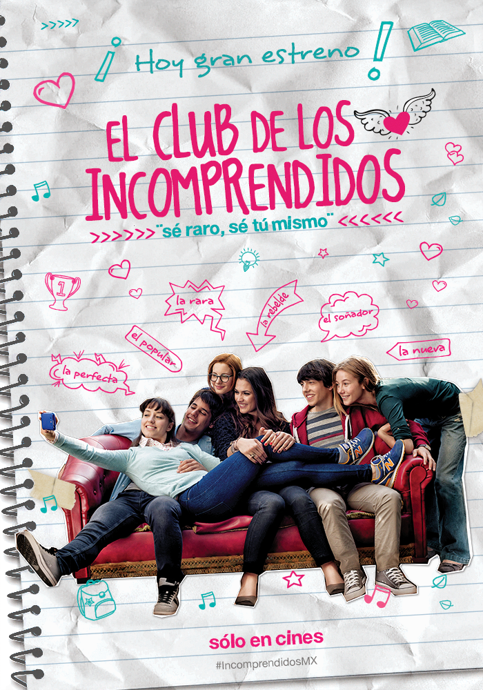 incomprendidomx's tweet photo. ¡POR FIN! ¡Hoy es el estreno de #ElClubDeLosIncomprendidos en México. ¿Quién la va a ir a ver? #IncomprendidosMX http://t.co/lpVxeYQBVh