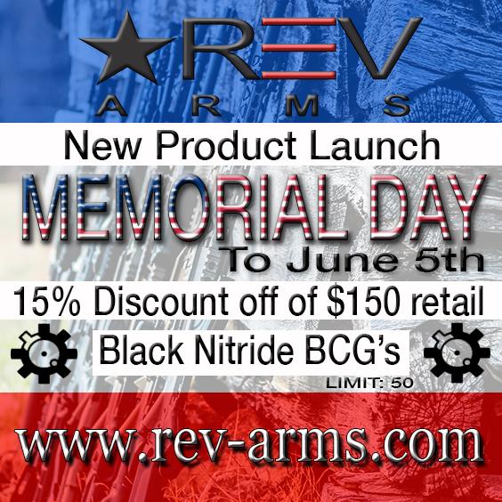 rev_arms's tweet photo. http://t.co/zJovS0XbX8 Upgrade to a faster Black Nitride BCGs Special price of $127.50 (15% off). Use coupon: BLACK20 http://t.co/G7J1cxEE84
