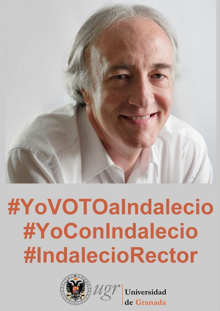 inEstudiantes's tweet photo. Queremos cambiar la #UGR y queremos participar en el cambio, #YoVotoaIndalecio #YoConIndalecio #IndalecioRector http://t.co/PswWUTvP6a