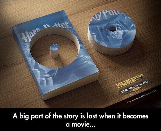 NotCorruptMedia's tweet photo. One of the best tips you will ever receive is to read the book before seeing the movie. http://t.co/qPkorCrWxW