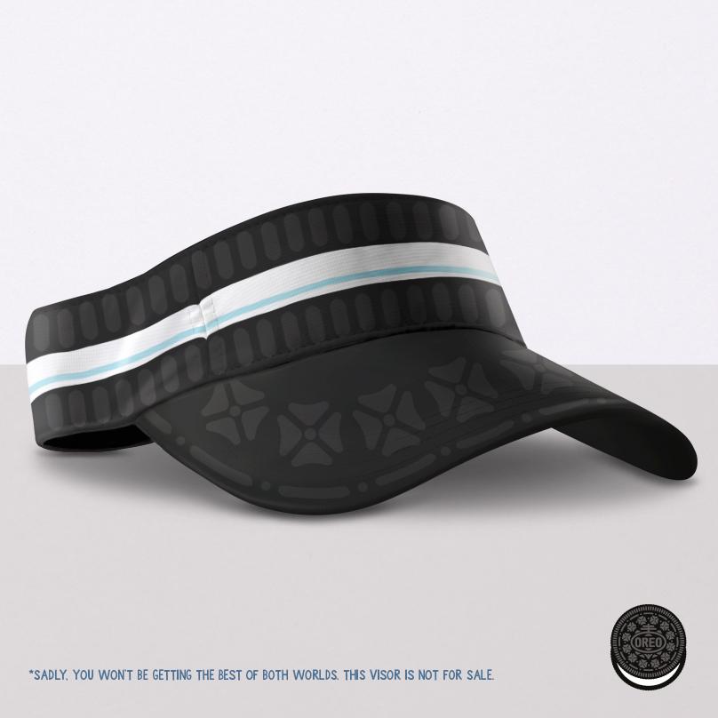 Oreo's tweet photo. For when you’re having a great hair day and still want to rep Oreo. #DunkSwag http://t.co/9KEfJGksCQ
