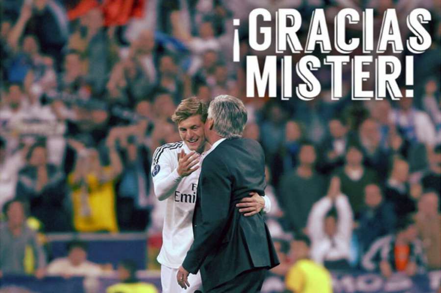 diarioas's tweet photo. .@ToniKroos: "¡Gracias mister! Fue un placer trabajar contigo"
http://t.co/vt8rU40vKs http://t.co/skjdJq6bCW