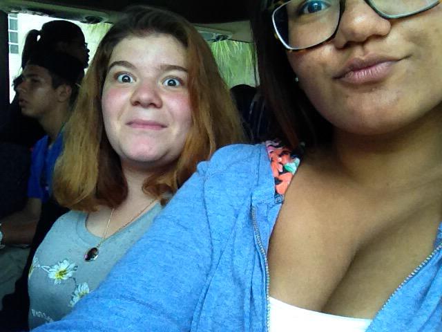 beautival_'s tweet photo. lmao on the bus ride to Universal #GradBash2k15 ๐๐ @dreamsthatflow http://t.co/HGfWY6m6em