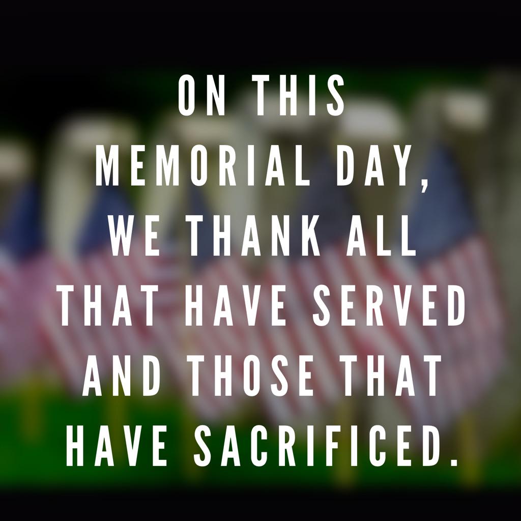 eventrevllc's tweet photo. #MemorialDay2015 #ThankYou #sacrifice #honor #remember #eventrevolution http://t.co/cxYTYRyYYq