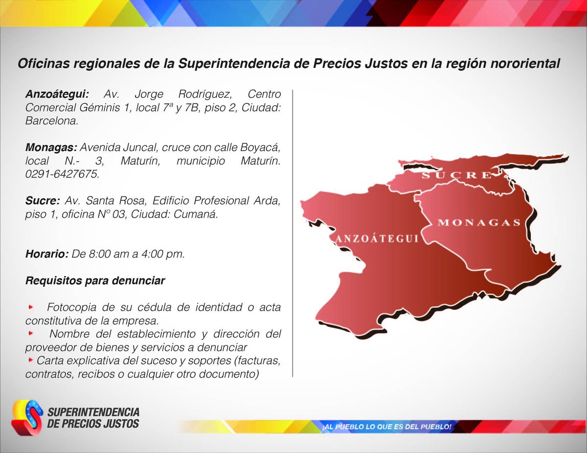 sundde_ve's tweet photo. Oficinas regionales de la #Sundde en la región Nororiental http://t.co/EXtUukvMEg