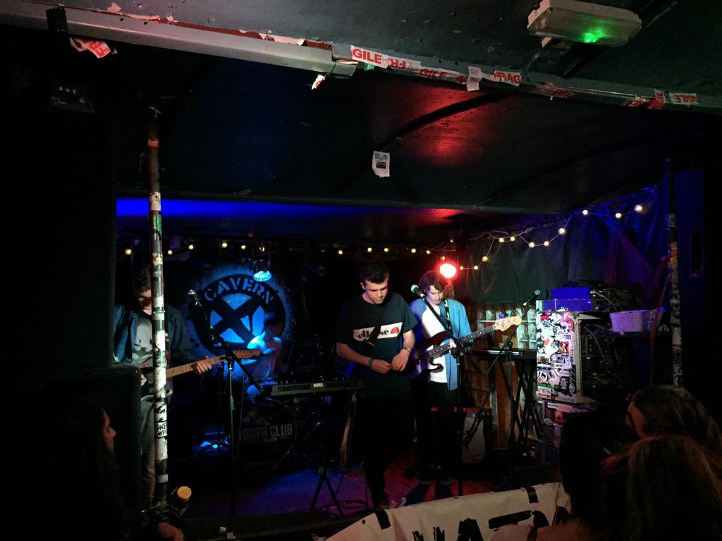 BBCIntroSW's tweet photo. Impressive @bbcintroducing themed @MahatmaMusic night at @ExeterCavern. @bloomukband, @Bklynuk and @weareyouthclub! http://t.co/IeFSQj2eRG