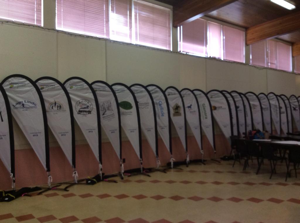 EFCL's tweet image. Just about ready for our AGM tonight at Bellevue CL. #yegCLs #yeg #windflags!