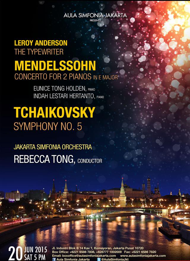 Tchaikovsky Symphony No 5 for the first time in ASJ - June 20th. BOMBASTIC sound! Get your tickets!@AulaSimfoniaJkt