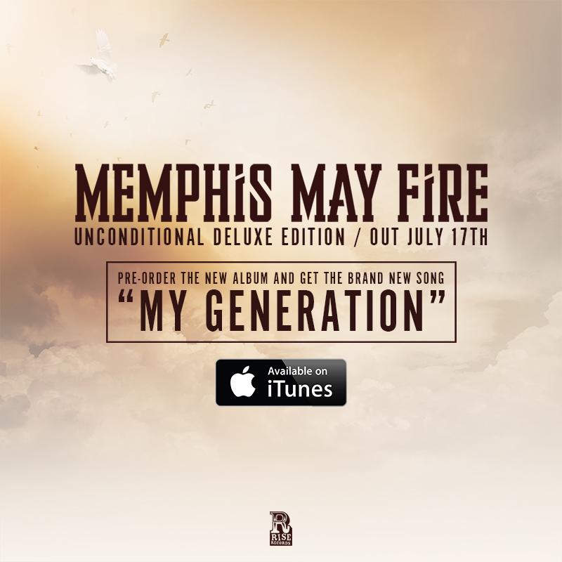 MemphisMayFire's tweet photo. So...what do y'all think of "My Generation"? http://t.co/YHctnJG1en http://t.co/ecEuL6zK9I
