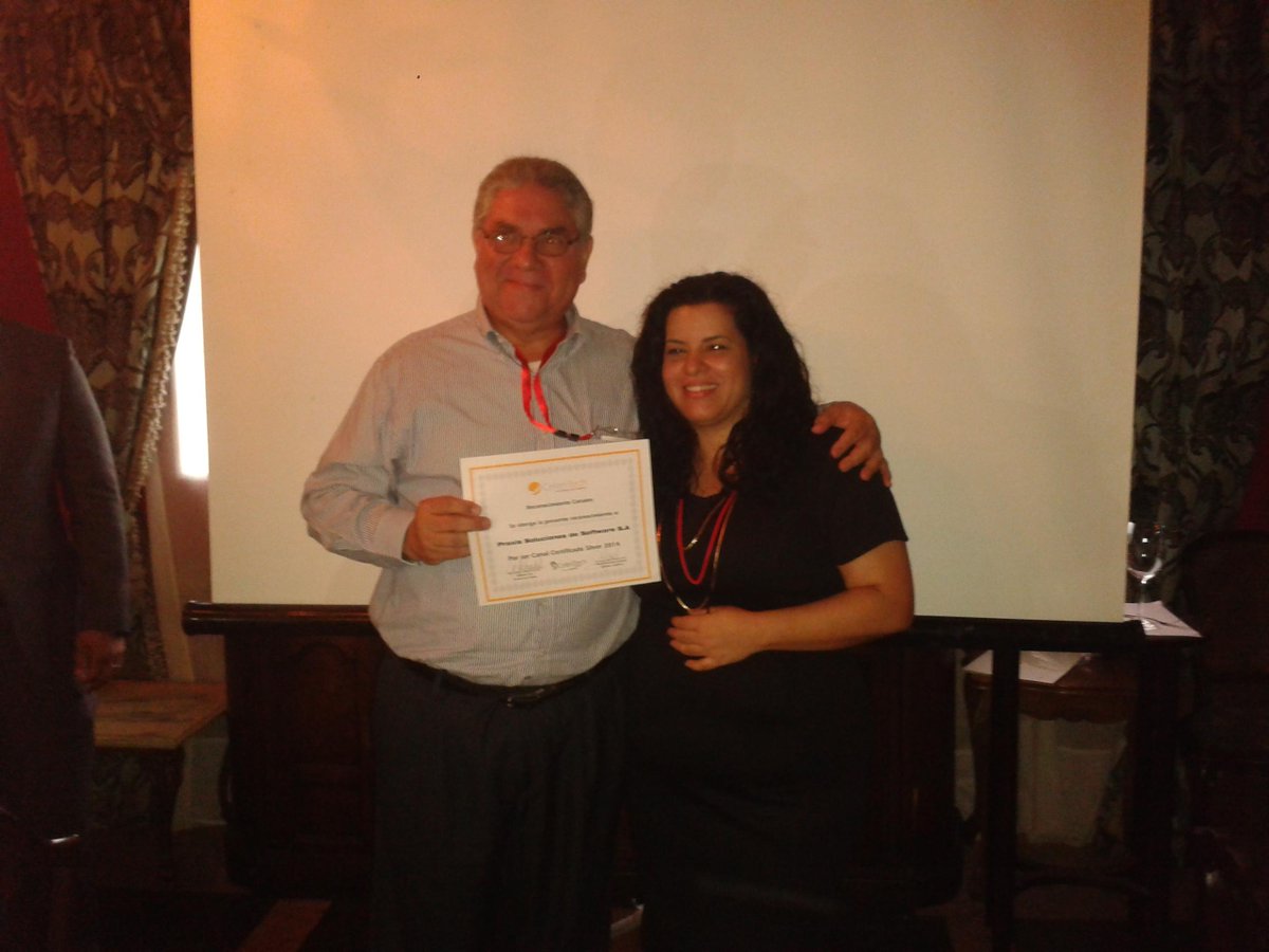Celeritech's tweet photo. @OnePlussc @Telsystem y @Praxis reconocidos como Canal Certificado Silver 2014 durante entrega de reconocimiento 2015 http://t.co/SV6R2d8D3Q