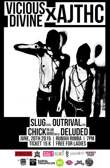 20/6 Vicious Divine x AJTHC | Rumah RImba, blitar | 7PM | 15K