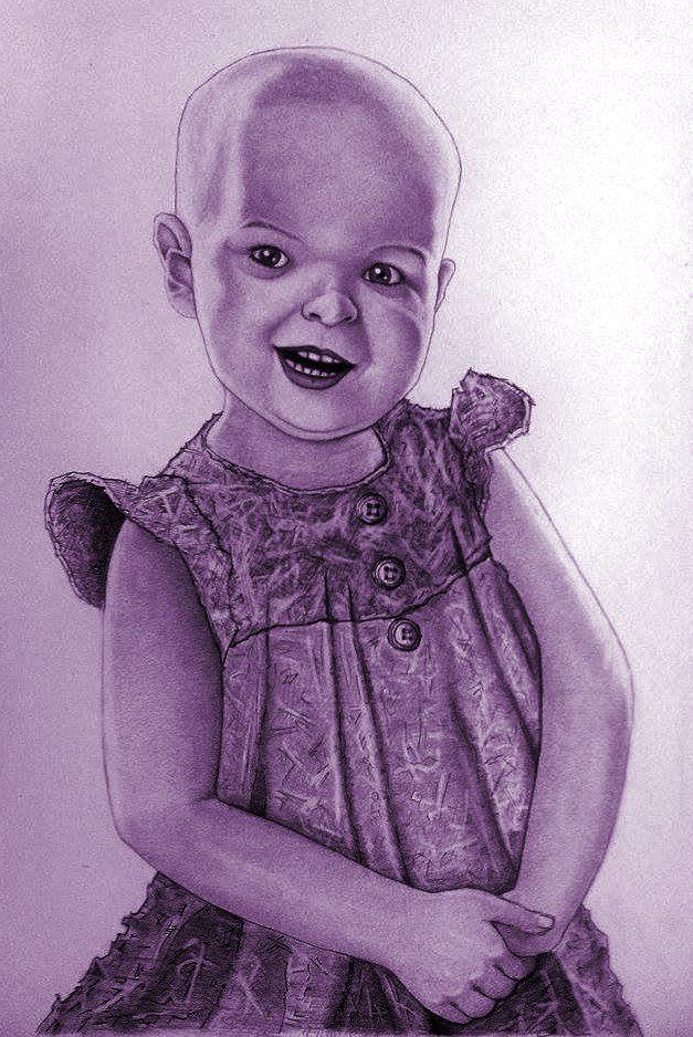 SVallineArtwork's tweet image. My latest commission piece: meet Kit; a brave young girl who is fighting #leukemia. Help support her cause! #GoKitGo