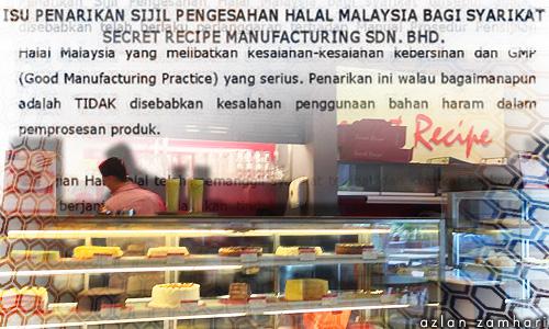 Secret Recipe Gets Back Its Halal Status Weehingthong